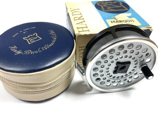 Hardy Marquis #10 trout fly reel with case and box MINT