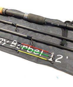 Greys Prodigy Barbel 12′ twin top carbon rod + 3 tips, with bag