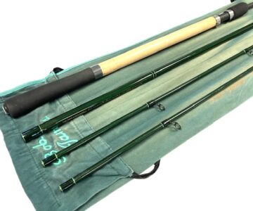 Normark Bob James Roach Chub 12' twin tip 3 piece carbon rod with bag