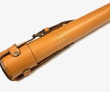 Hardy Leather rod with strap and buckle tube 147cm - (a)