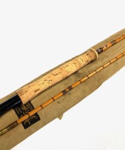 Sharpes Scottie 9’ two piece impregnated split cane trout fly rod with original bag