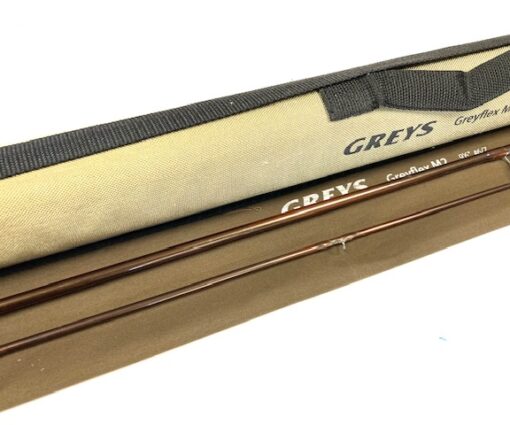 Alternative view of Greys Greyflex M2 9′ 6" three piece carbon trout fly rod #6/7 with tube