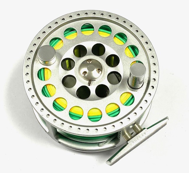 Hardy Angel 11/12 reel alloy salmon fishing reel 4.25″ with line