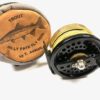 T Juracsik Tibor Billy Pate Tarpon Anti Reverse fly reel with original early reel case