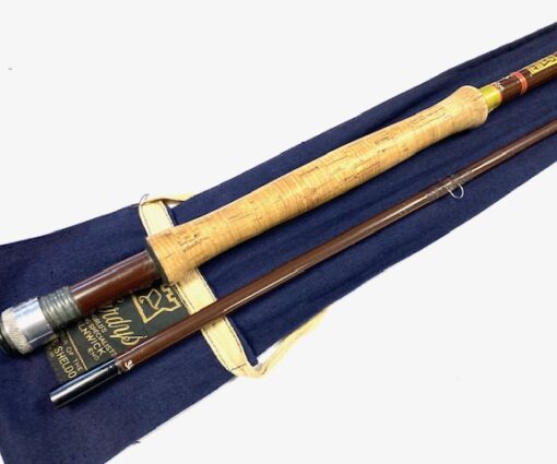 Hardy Richard Walker Reservoir Superlite 9'3" two piece trout fly rod line #7/8 with bag