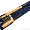 Hardy Richard Walker Farnborough 9′ 3" two piece carbon trout fly rod line # 6/8 with bag