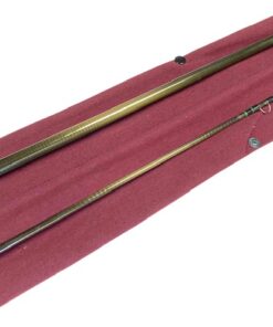 Alternative view of Aiken Connoisseur carbon two piece 10' trout fly rod with original rod bag fine condition