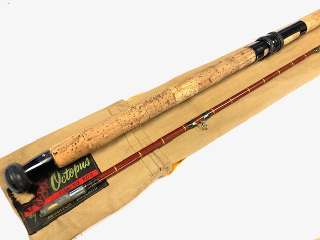 Army & Navy Octopus 7Ib two piece spinning pike rod with original bag