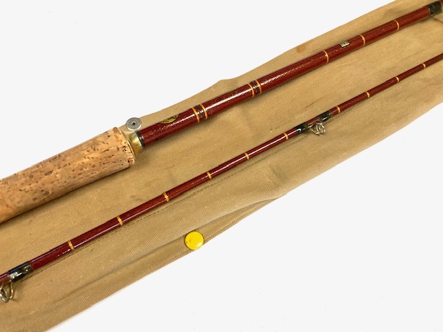 Alternative view of Army & Navy Octopus 7Ib two piece spinning pike rod with original bag