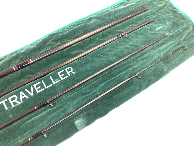 Alternative view of Bob Church IM6 9' Deluxe 4 piece Traveller rod line #5 with bag