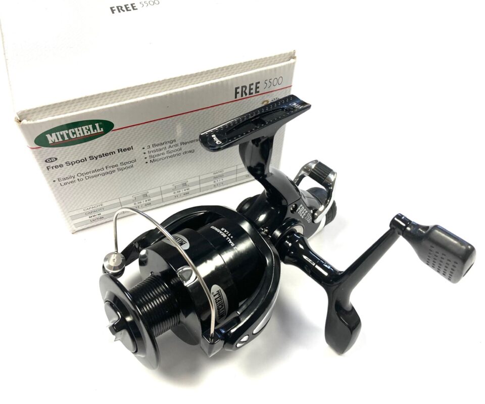Mitchell 5500 Free Spool System Reel with box mint