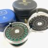 Hardy Marquis No 2 salmon fly reel with spare spool line and cases