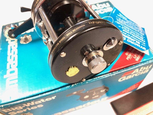 Abu Ambassadeur Big Water Series 7000C Syncro Multiplier Reel With