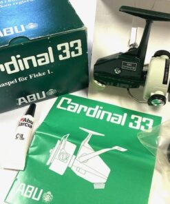 Abu Cardinal 33 Sweden vintage spinning reel, mint, unused, superb!