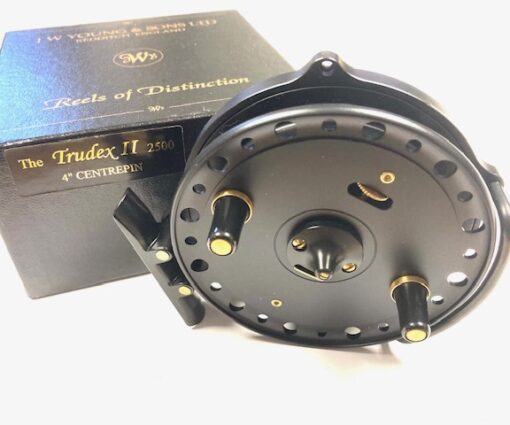 J W Youngs & Sons Trudex II 2500 Centrepin 4″ Mint Boxed Unused Reel