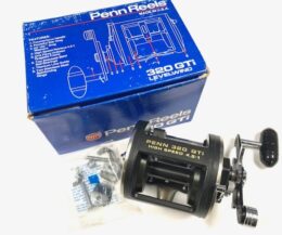 Penn Graphite 320 GTI High Speed Multiplying Reel With Box