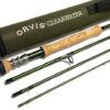 Orvis Clearwater 9' line #7 4 piece trout fly rod fine condition with case