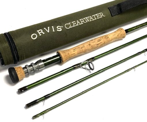 Orvis Clearwater 9' line #7 4 piece trout fly rod fine condition with case