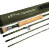 Orvis Clearwater 9' 4 piece trout fly rod line #7 with case superb con