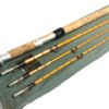 Hardy AHE Wood No 2 Palakona cane 12′ #7 line 3 piece rod with spare tip and bag