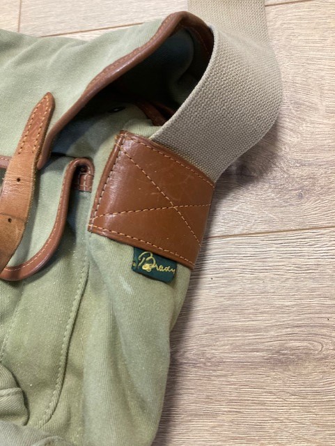 Alternative view of Large Brady fishing / Game Canvas fishing anglers bag