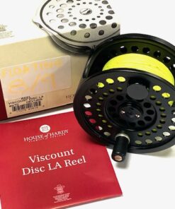 Hardy Viscount Disc LA #9 / 10 Salmon Fly Reel With Box