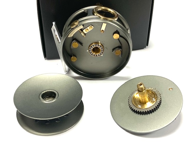 Alternative view of Hardy Perfect 2 7/8" Narrow Spool Trout Fly Reel RHW Brand New