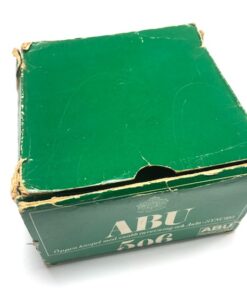 Alternative view of Abu Sweden 506 Closed Face Fishing Reel With Early Green Box, Tools etc
