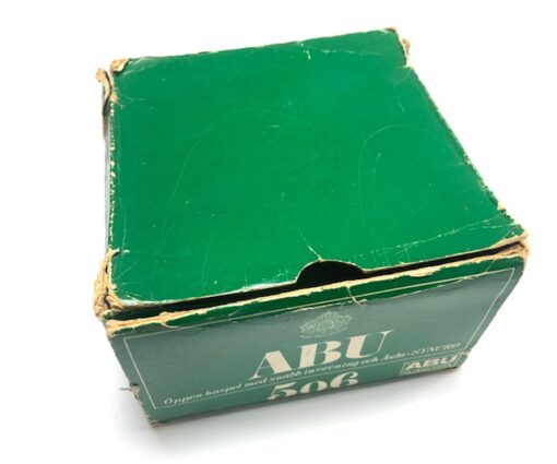 Alternative view of Abu Sweden 506 Closed Face Fishing Reel With Early Green Box, Tools etc