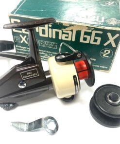 Abu Cardinal Sweden 66X Fixed Spool Reel With Spare Spool And Box RARE