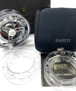 Hardy Ultralite Disc 6000 UDC Reel With Two Cassettes And Pouch / Box