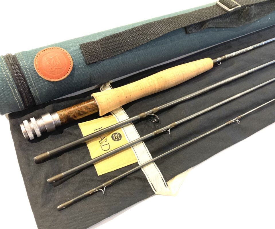 Hardy Jet Sintrix 8' Trout Fly Rod Line #4 With Bag And Case