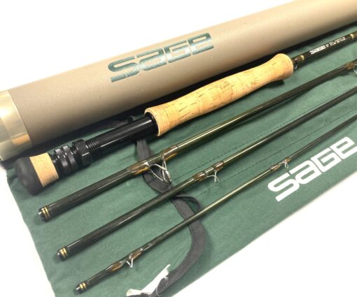 Sage XP 7100-4 Graphite 3e 10' Trout Fly Rod Line #7 Four Piece Rod With Bag And Tube