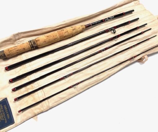 Hardy Graphite Smuggler De Luxe 7' Line #5 Trout Fly Rod With Bag