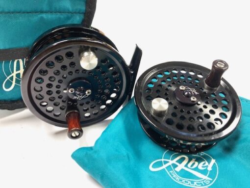 Abel TR2 Fly Reel 3" With Spare Spool And Abel Pouch