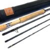 Fulling Mill 9' 6" Trout Fly Rod Line #7 With Bag and Case