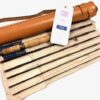 Hardy Smuggler De-Luxe 7' 6 Piece Travel Fly Rod And Hardy Leather Tube