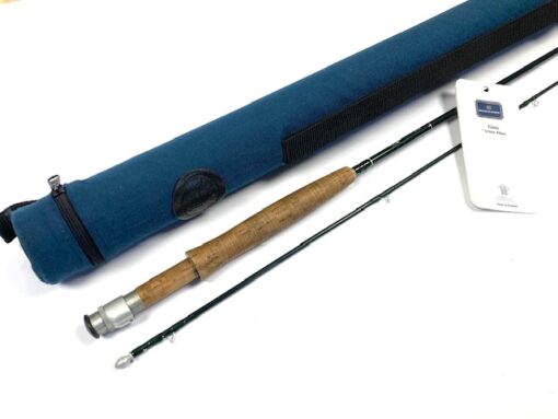 Hardy Gem 8′ 2 Piece Carbon Fly Rod #4 Bag And Cordura Zip Top Tube Plus Tags