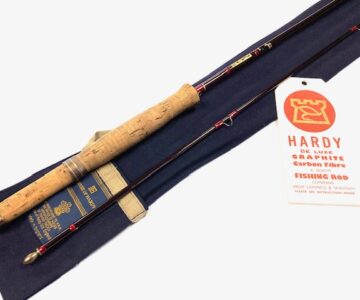 Hardy Graphite Stillwater 8' 6" 2 Piece Trout Fly Rod With Original Bag And Tags