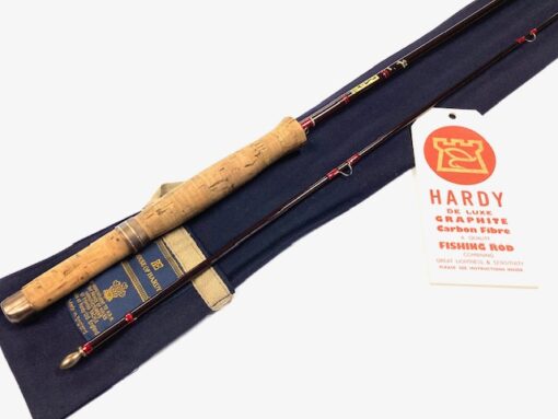 Hardy Graphite Stillwater 8' 6" 2 Piece Trout Fly Rod With Original Bag And Tags