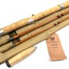 J.S. Sharpes of Aberdeen ‘The Scottie’ 14′ 3 Piece Impregnated Cane Salmon Rod Extension, Bag, Tags