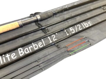 Greys X Flite Barbel 12' Quiver Tip Carbon Rod 1.5I / 2IB With Bag
