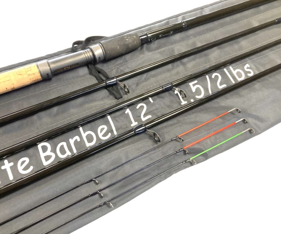 Greys X Flite Barbel 12' Quiver Tip Carbon Rod 1.5I / 2IB With Bag