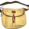 Large Hardy Canvas And leather Trout Fishing Bag Good Condition