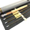 Hardy Zephrus Sintrex 440 SWS 9′ line #8 four piece trout fly rod with bag and tube mint unused