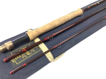 Hardy Graphite De Luxe 3 Piece 11' Trout Fly Rod Line #7/8 With Bag