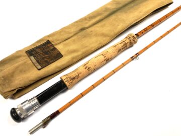 Hardy The Perfection 9′ 6″ Palakona 2 Piece Cane Trout Fly Rod #6/7 With Bag