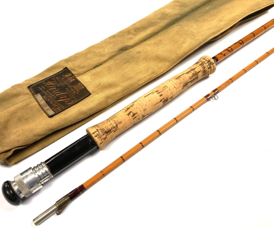 Hardy The Perfection 9′ 6″ Palakona 2 Piece Cane Trout Fly Rod #6/7 With Bag