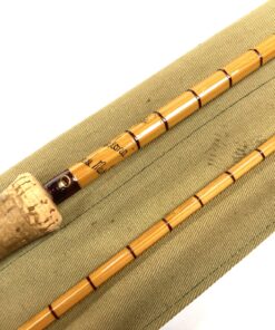Hardy “The Pope” 10’ 2 Piece Palakona Split Cane Trout Fly Rod With Bag