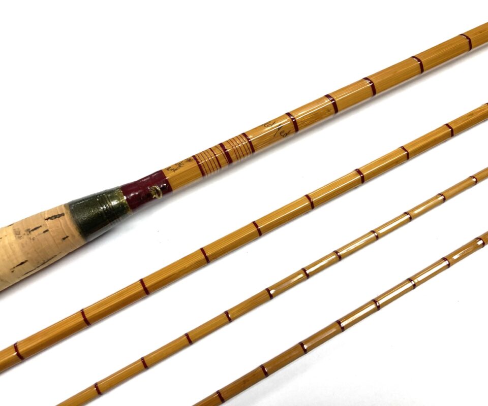 Hardy The Gold Medal Palakona 10' 3 Piece Split Cane Trout Fly Rod With Bag
